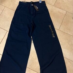 Banana Republic wide leg blue pants